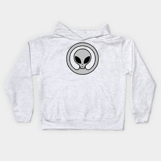 Alien Guy Kids Hoodie by Happy Guy